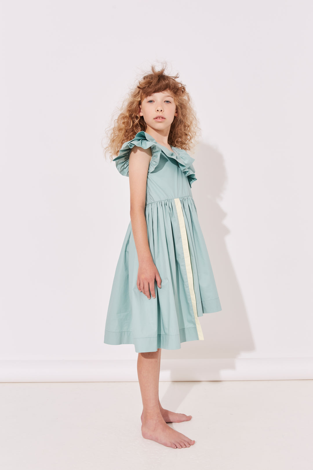 ROUND THE BLOCK SPECIAL DRESS-Glacier Mint