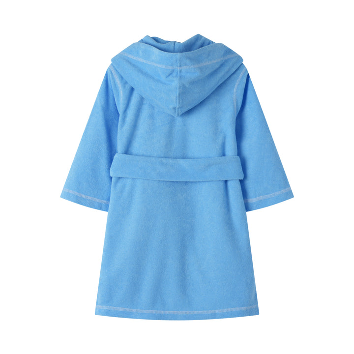BOYS WRAP AROUND SWIM ROBE-AQUA