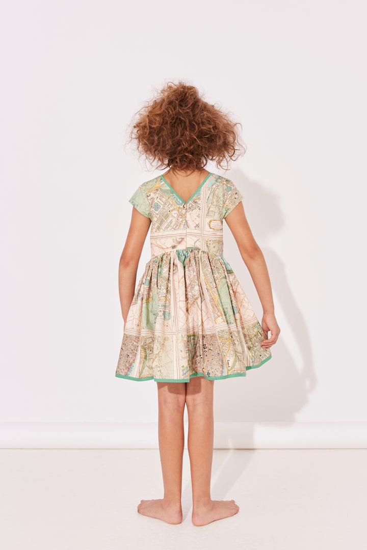 SLIP ROAD DRESS-Old London Map