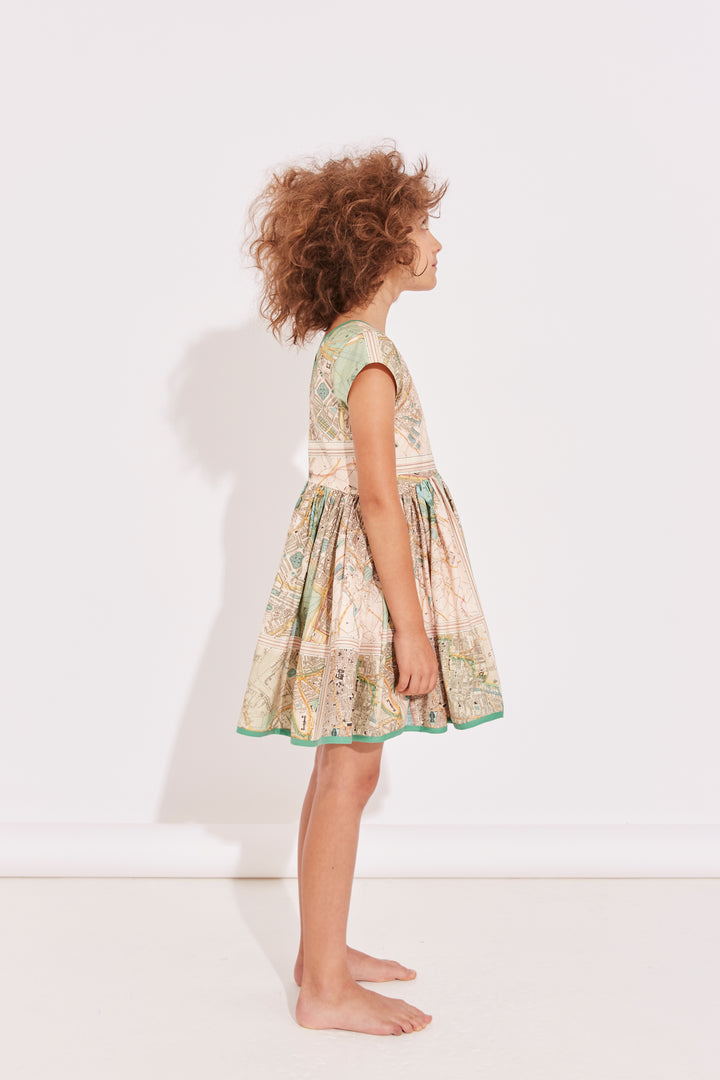 SLIP ROAD DRESS-Old London Map