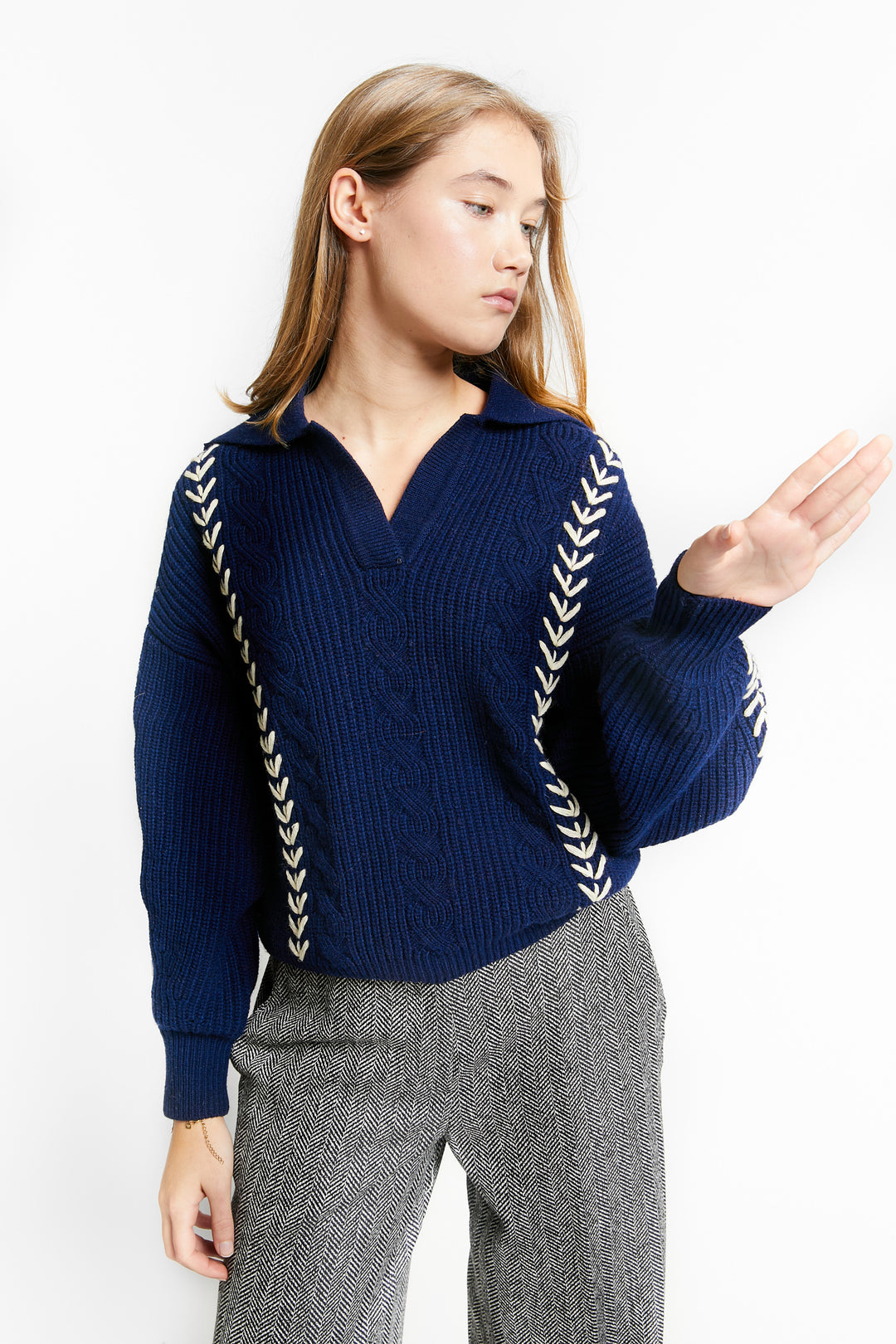 PULLOVER TAHITI-NAVY