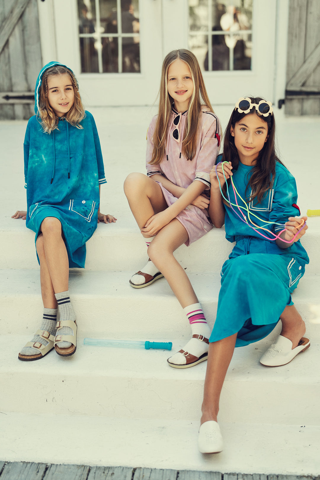 20-011B-POCKET GIRLS TOP-Blue