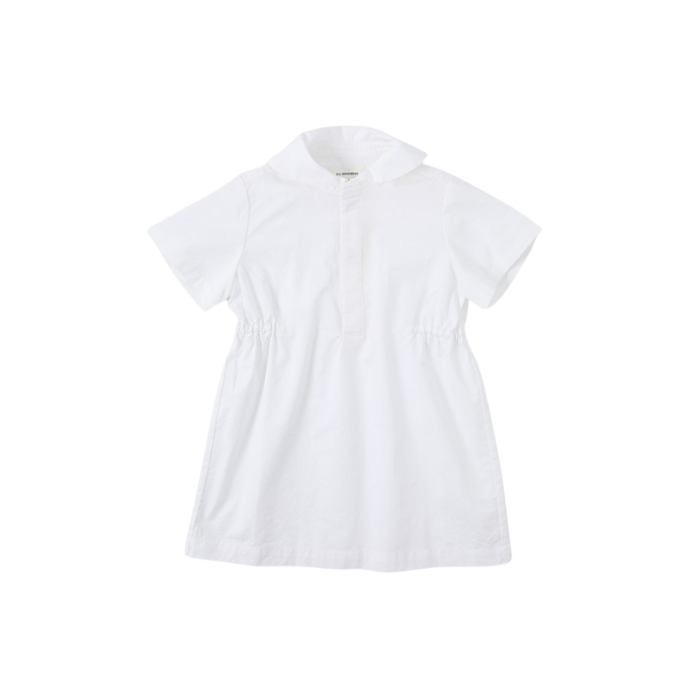 BENEBENE SCARF DRESS-white
