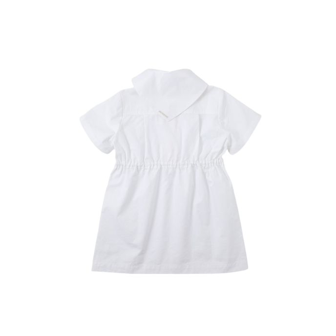 BENEBENE SCARF DRESS-white