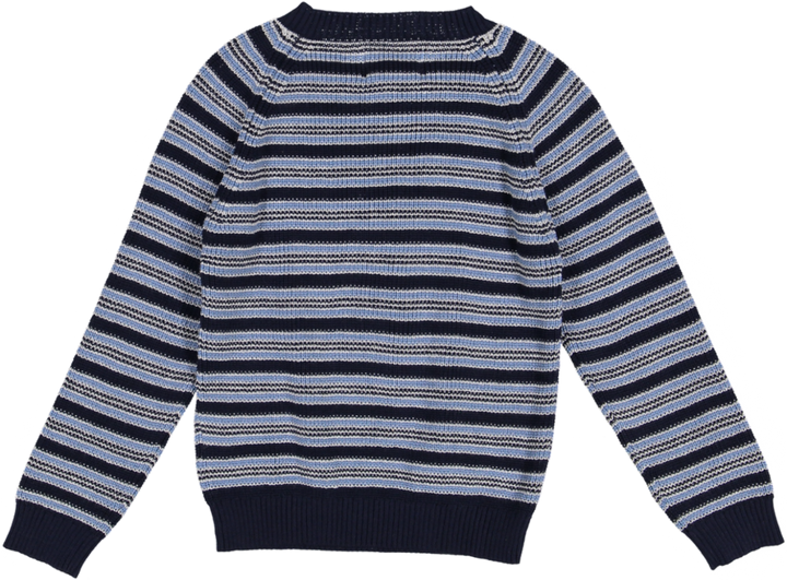 241 JUMPER BLAS-Navy/Grey/Riviera