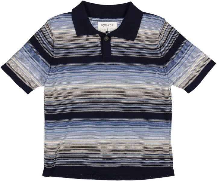 241 POLO THILO-Navy/Ecru/Riviera