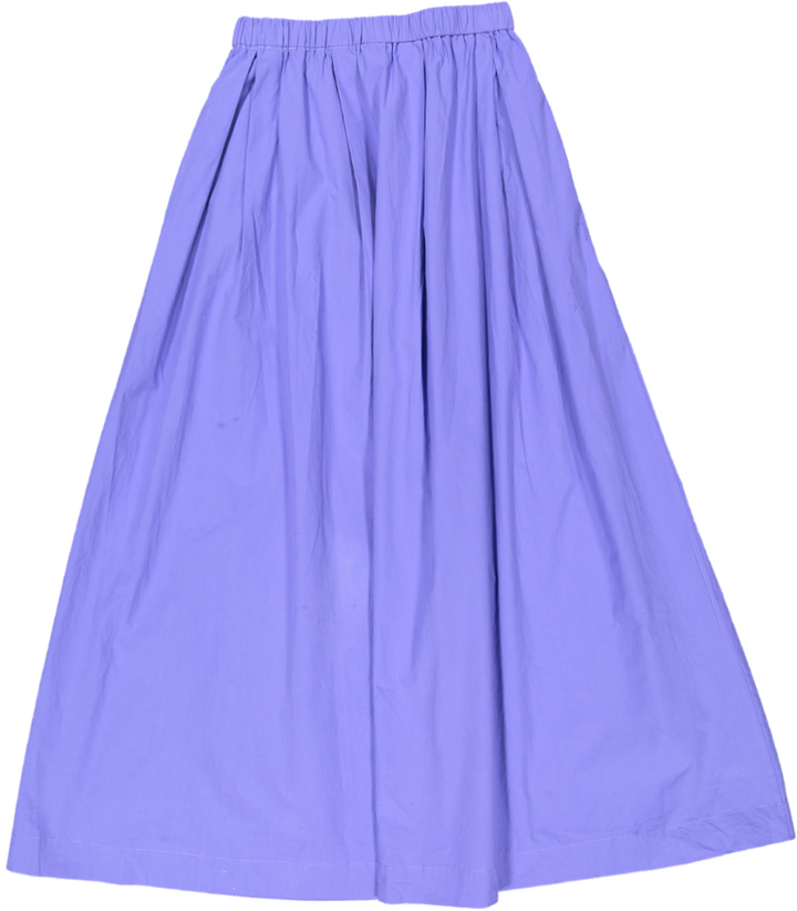VB5007S-DRAWSTRING POCKET SKIRT -lavender