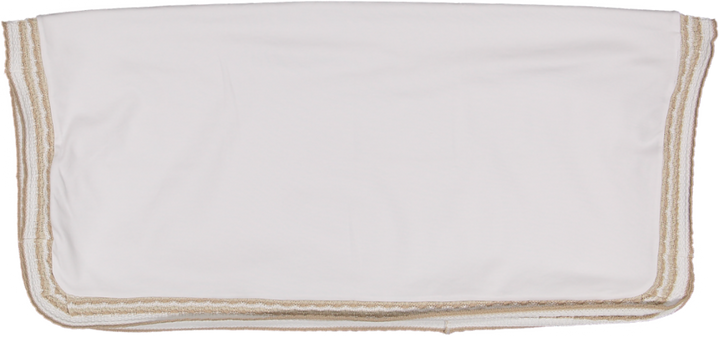 CJ30009-RCV BLANKET-White/Beige