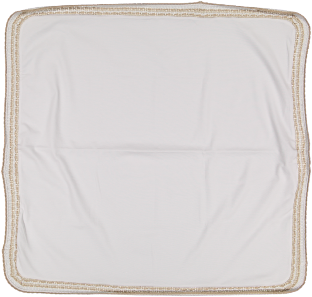 CJ30009-RCV BLANKET-White/Beige