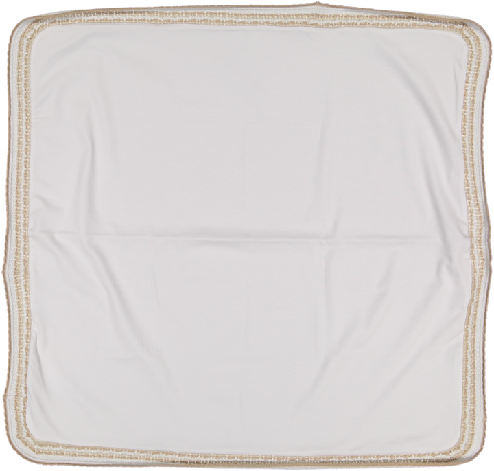CJ30009-RCV BLANKET-White/Beige