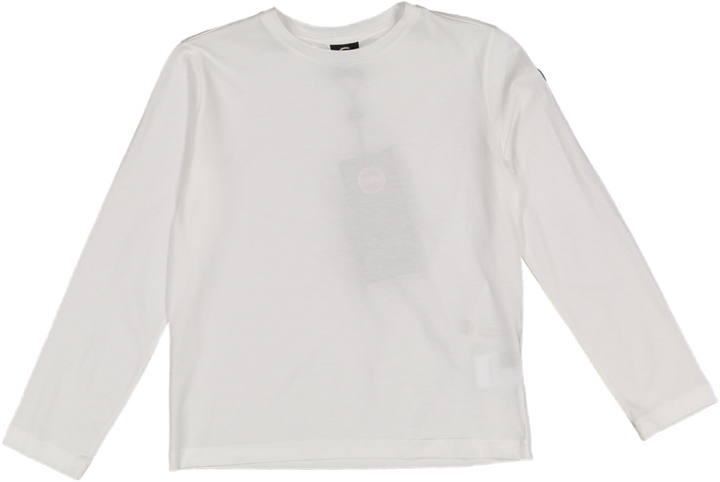 3587-CREW NECK LONG SLEEVES T-SHIRT-White