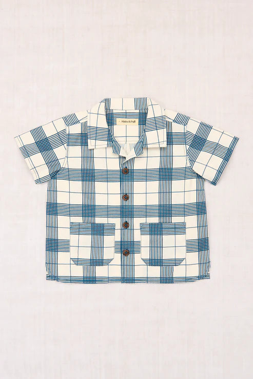 LEON TOP-Prussian Blue Piazza