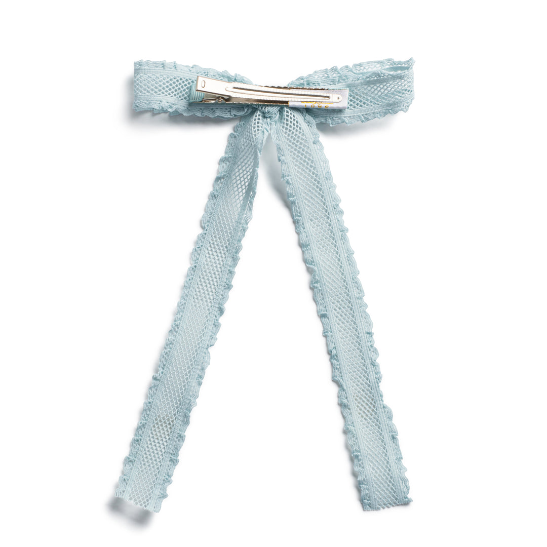 latl002-Mae lattice lace long tail clip powder blue