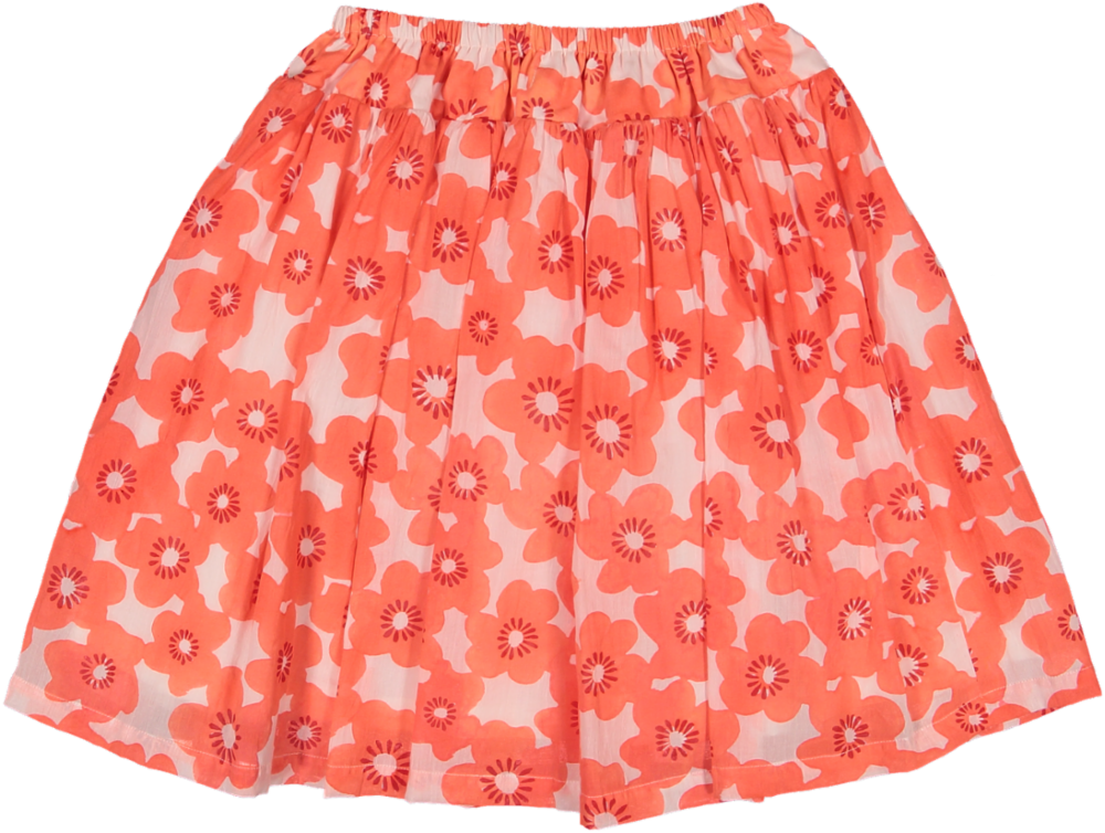 MIA SKIRT-FUSCHIA DAISY