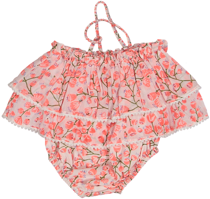 MIRIAM ROMPER-FUCHSIA BELLFLOWER
