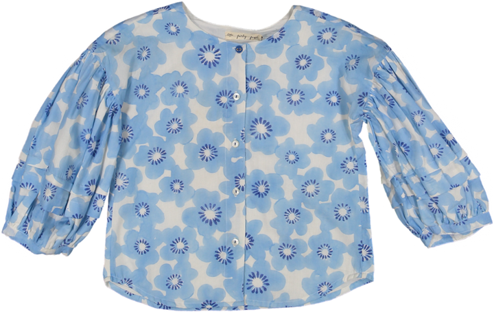 SAGE TOP-BLUE DAISY