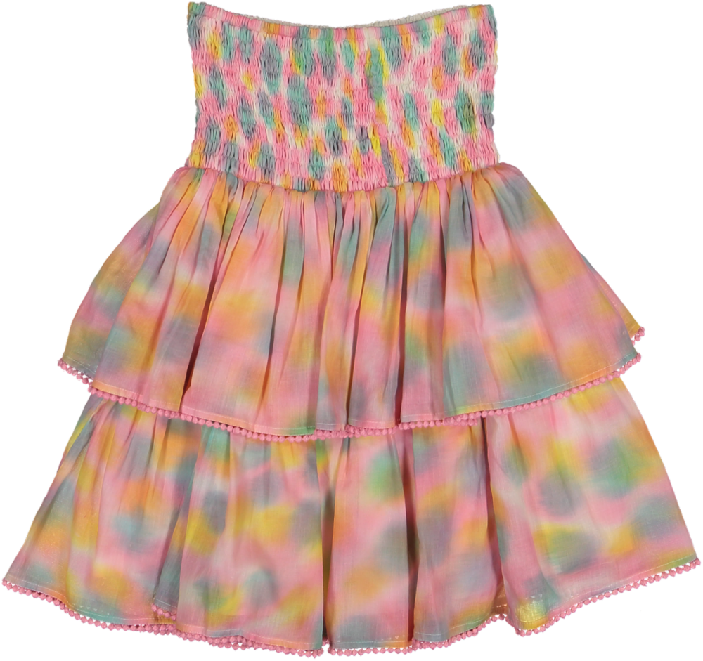 STELLA SKIRT-BLUR