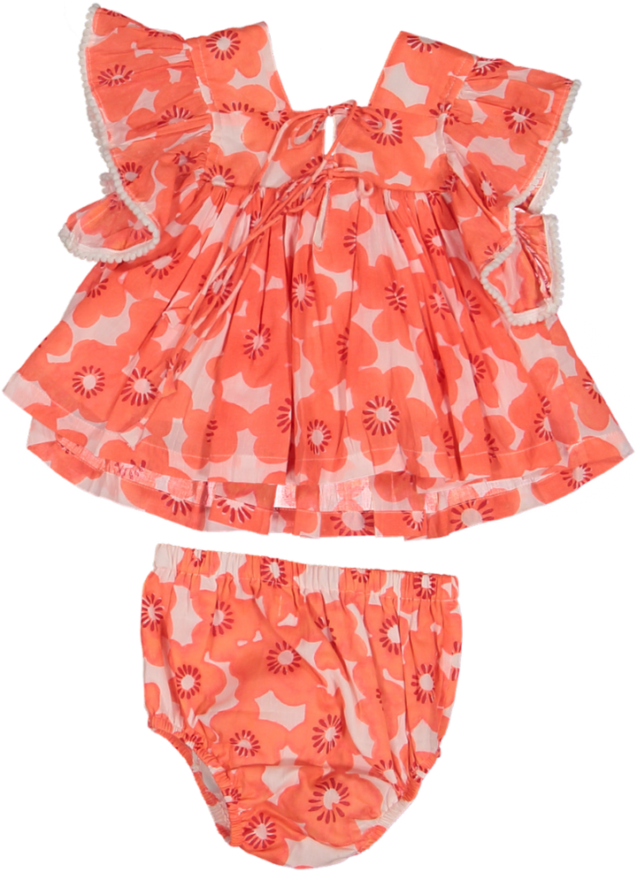 WHOOPI SET-FUSCHIA DAISY