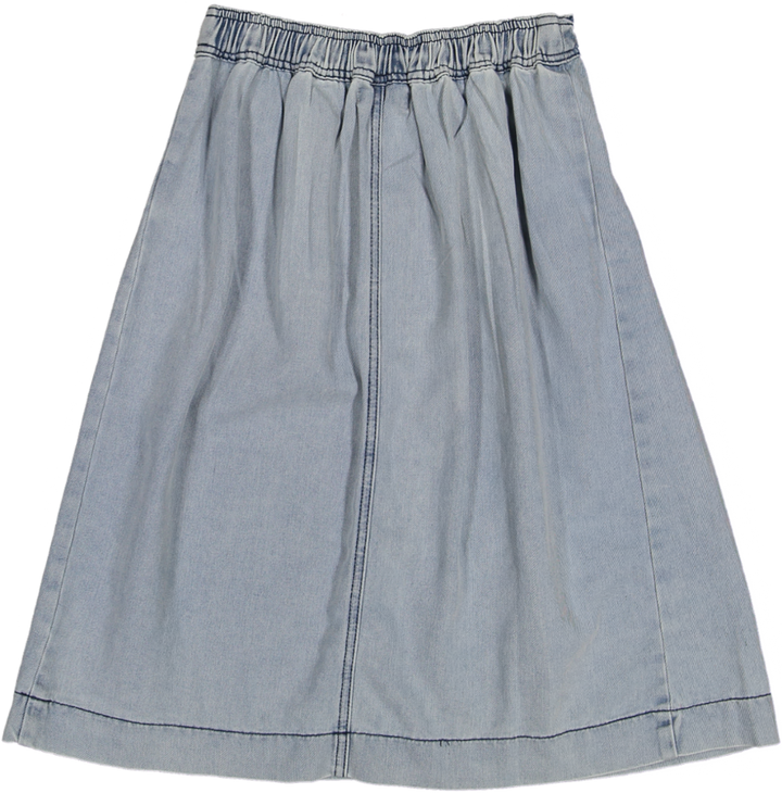 GS5076-SKIRT-Light Blue Denim