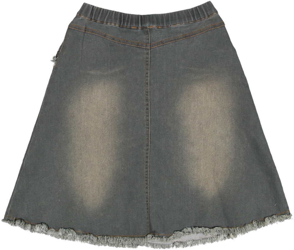 GS24456-A-SKIRT DOT&LINE