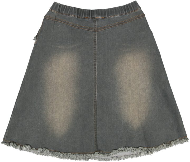 GS24456-A-SKIRT DOT&LINE