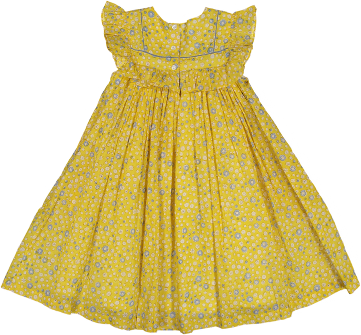SERENA CUSTOM-YELLOW DITSY FLORAL