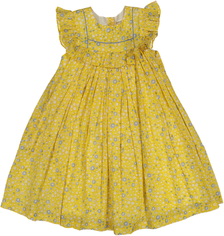 SERENA CUSTOM-YELLOW DITSY FLORAL