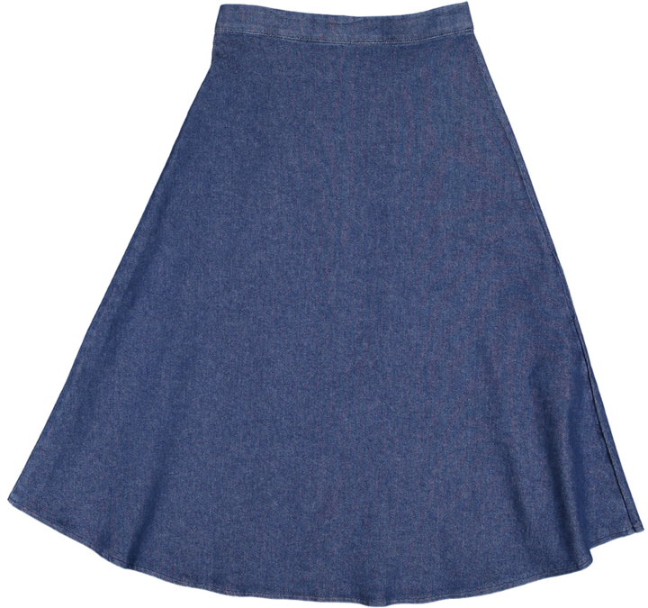 RAYOL SKIRT-20-Dark Denim