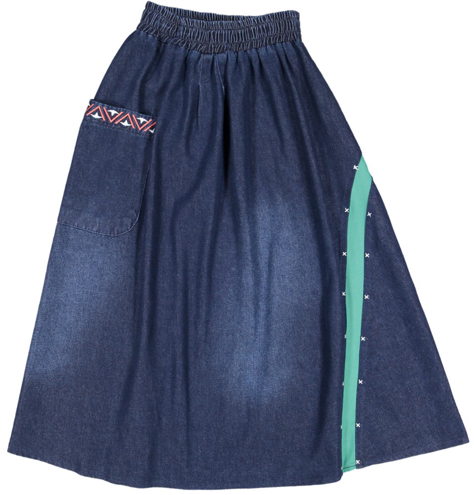 RETHO SKIRT-04-Denim