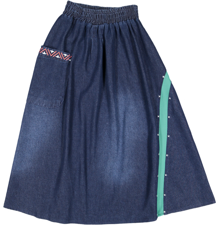 RETHO SKIRT-04-Denim