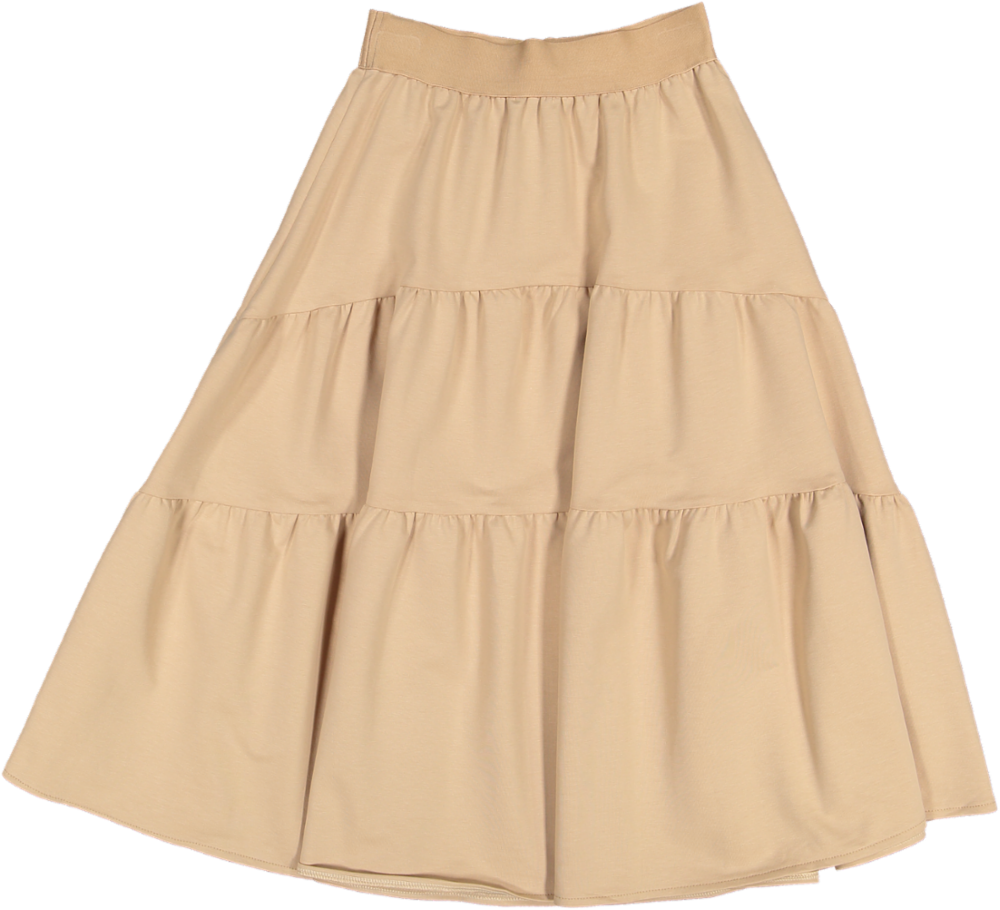 RONCE SKIRT-17-Beige