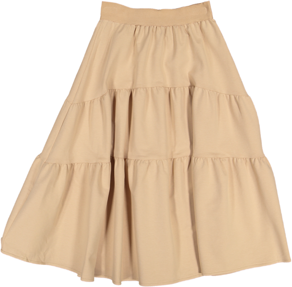 RONCE SKIRT-17-Beige