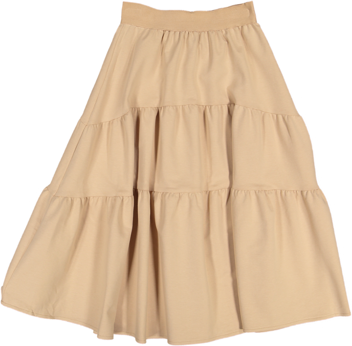 RONCE SKIRT-17-Beige
