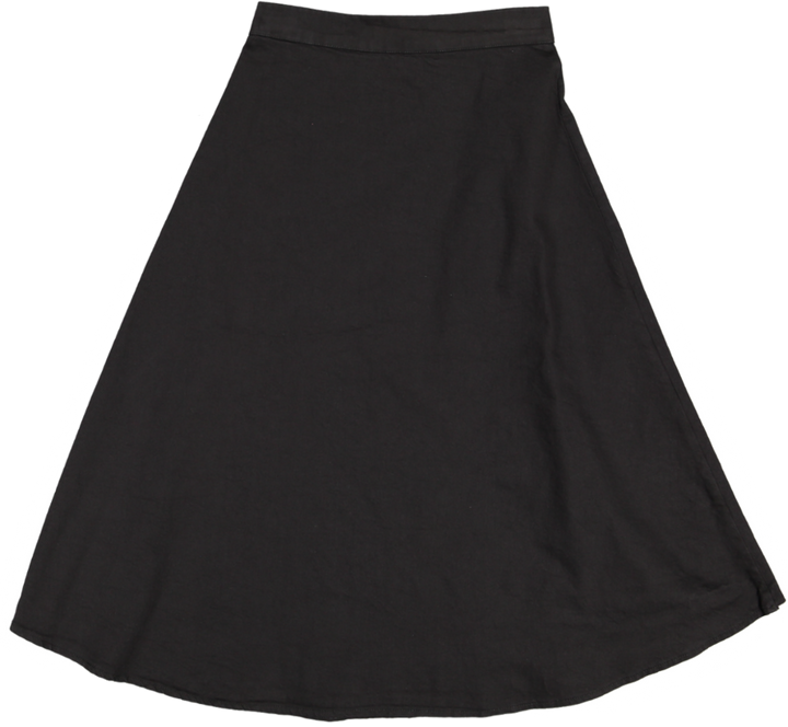 RAYOL SKIRT-20-Black Denim