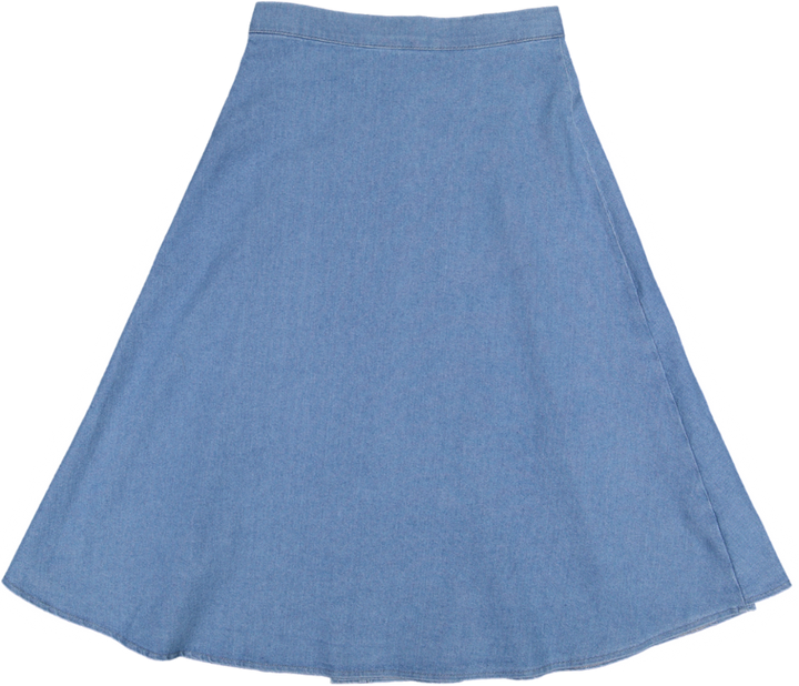 RAYOL SKIRT-20-Light Denim