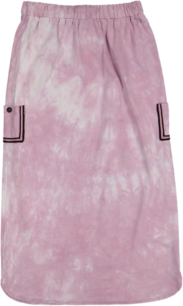 20-012C-POCKET SKIRT-Ballet Pink