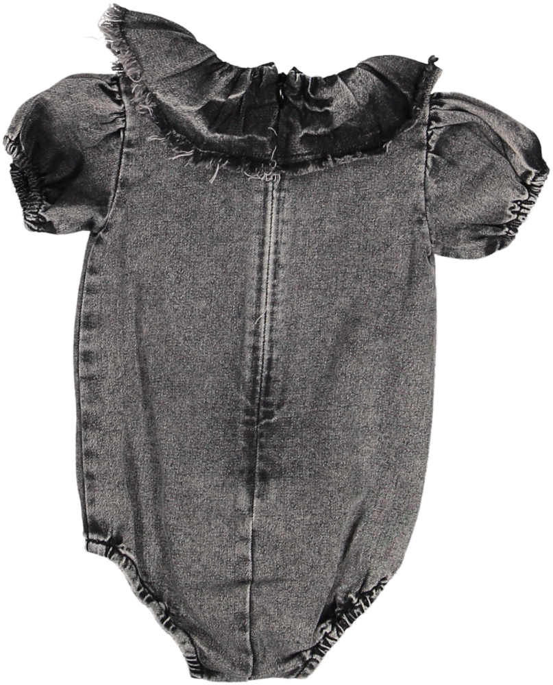 20-215A-Structure Denim Baby Girl-Black
