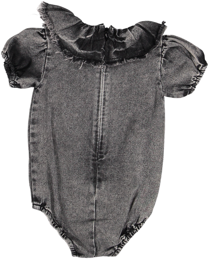 20-215A-Structure Denim Baby Girl-Black