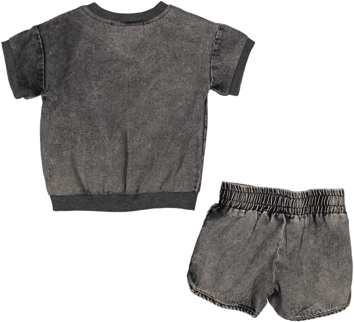 20-216A-Structure Denim Baby Boy-Black