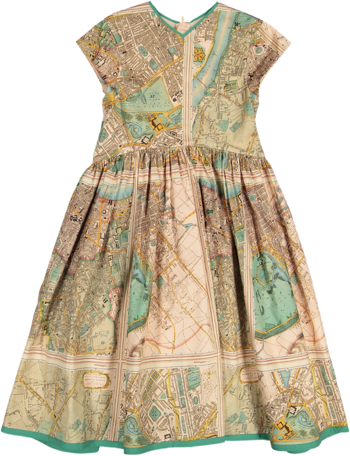 SLIP ROAD SPECIAL DRESS-Old London Map