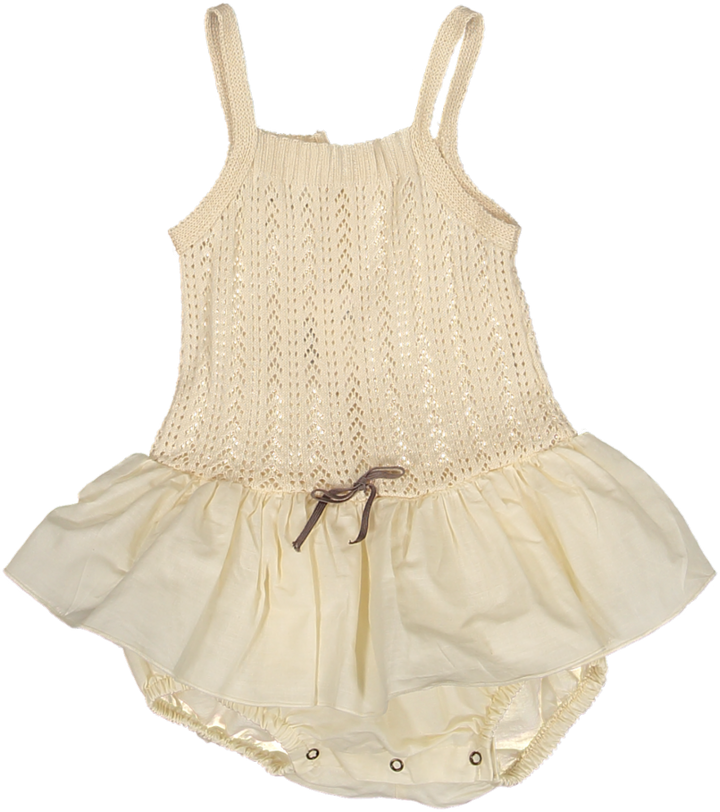 3029-BABY DRESS TUTU CALADO FINO