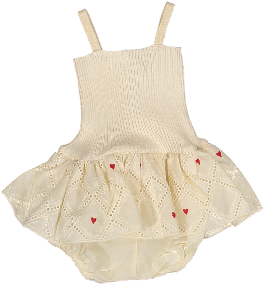 3031-BABY DRESS TUTU BORDADO CORAZON