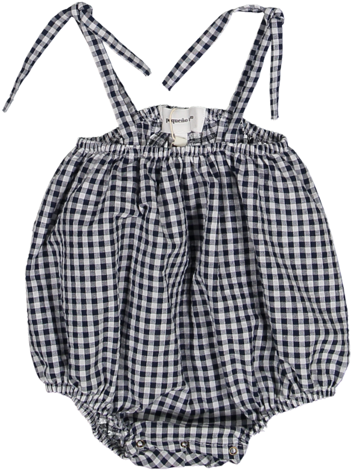 4005-BABY ONE PIECE BURBUJA-Navy