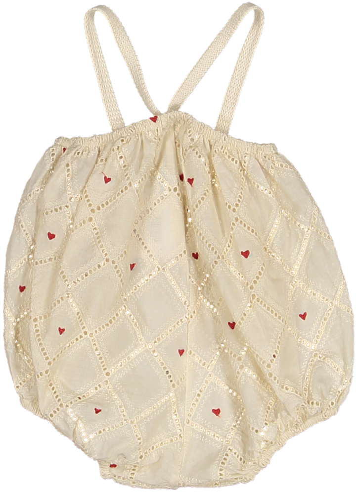 4036-BABY ONE PIECE BURBUJA CALADO
