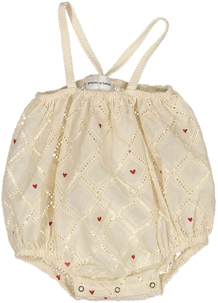 4036-BABY ONE PIECE BURBUJA CALADO