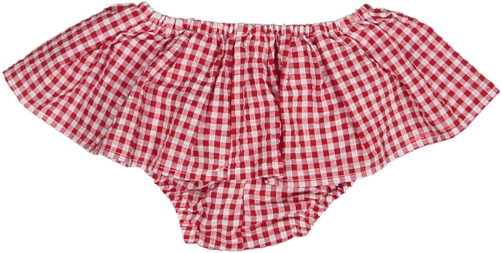 6033-BABY BLOOMER VOLANTE-Red