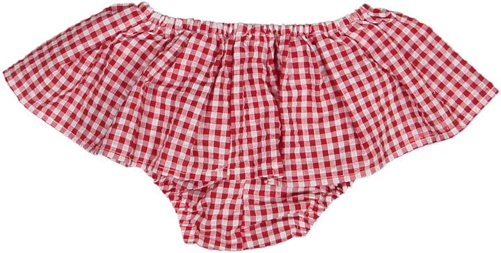 6033-BABY BLOOMER VOLANTE-Red