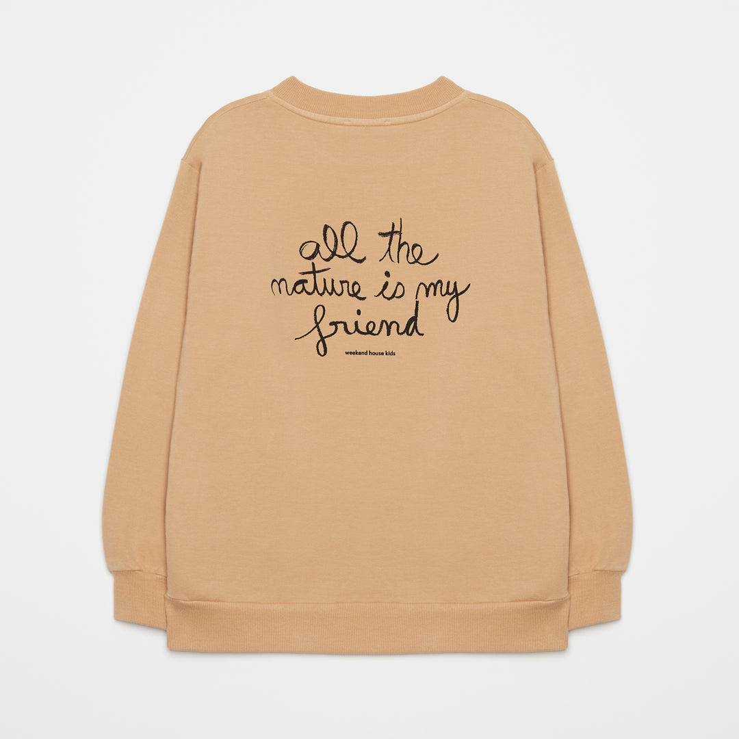 560-SOFT BROWN-TURTLE SWEATSHIRT
