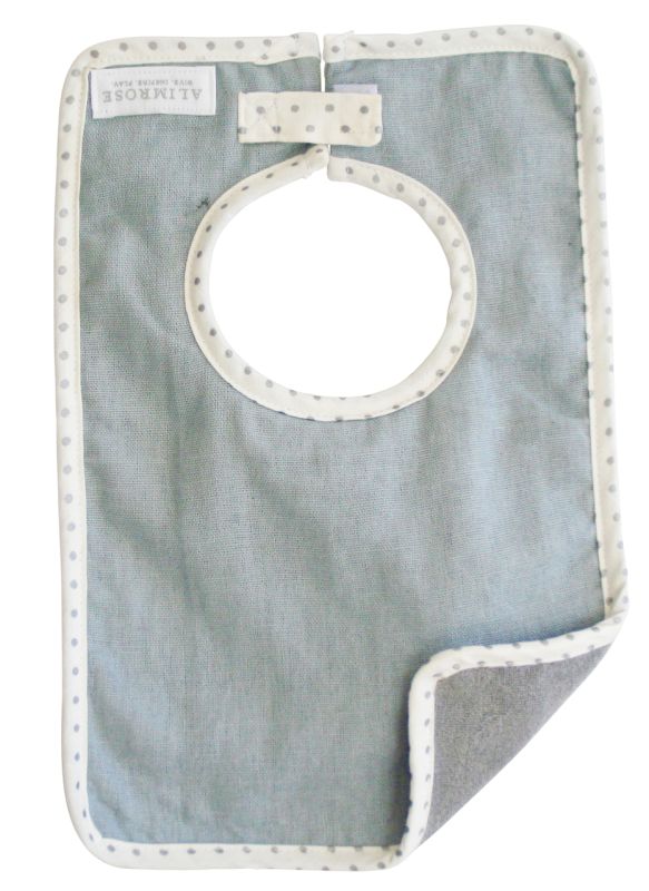 BOBBY BIB GREY LINEN