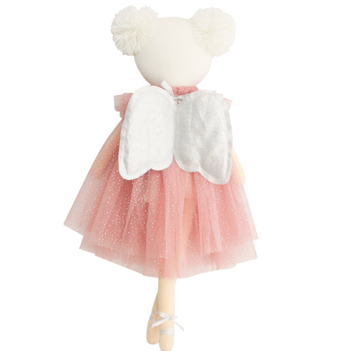 AVA ANGEL DOLL 19in' BLUSH SILVER